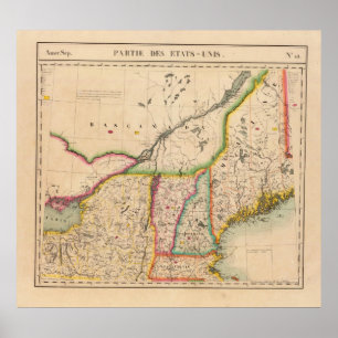 Poster Les Etats-Unis est du nord 43