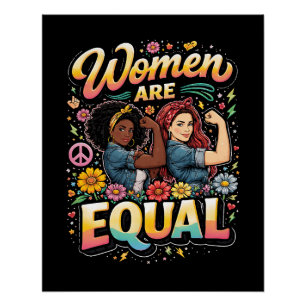 Poster Les femmes sont égales