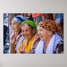 Les femmes souriantes