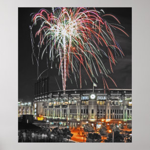 Poster Les feux d'artifice vivent de Lodo