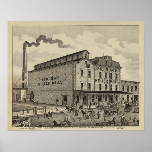 Poster Les fils de Pierson (Devant)