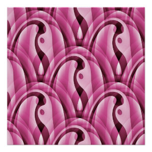 Poster Les Flamants roses...