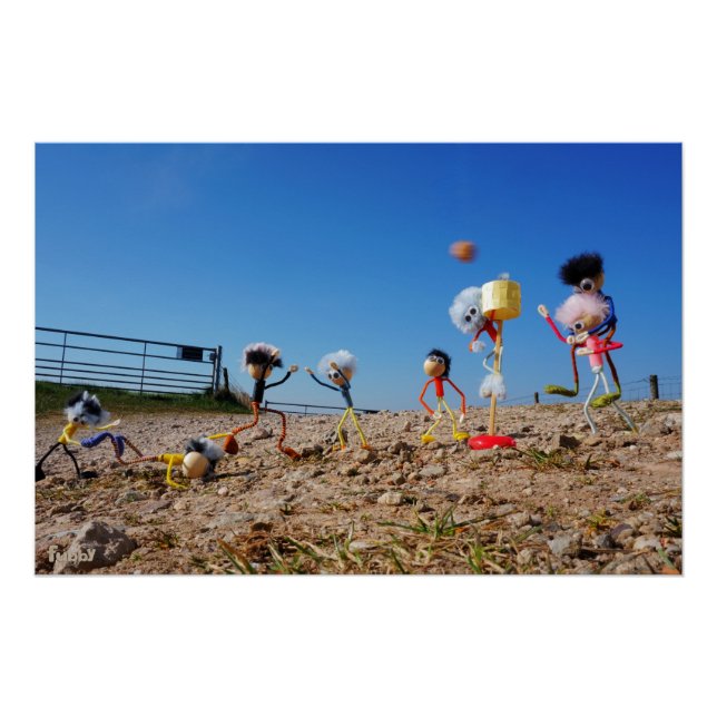 Poster Les fubby qui gagnent ou perdent des balles de kor (Devant)