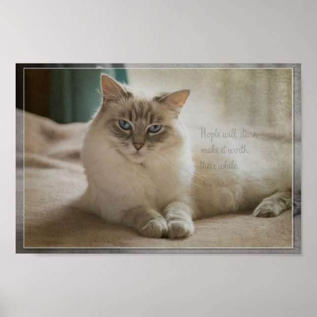 Poster Les gens vont regarder (Devant)