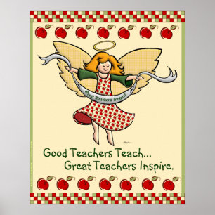 Poster Les grands enseignants inspirent