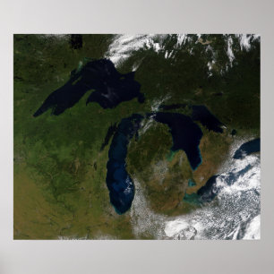 Poster Les Grands Lacs