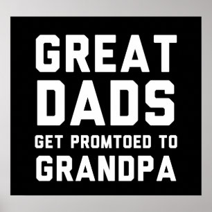 Poster Les Grands Pères Sont Promus À Grand-Père