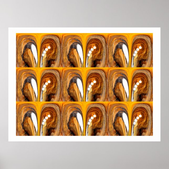 Poster Les grottes (Devant)