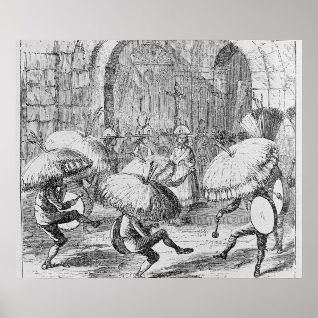 Poster Les Indiens célèbrent le Chuno ou la Pomme de terr (Devant)