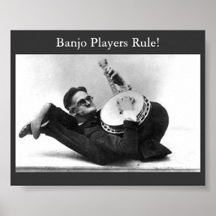 Poster Les joueurs de banjo gouvernent !