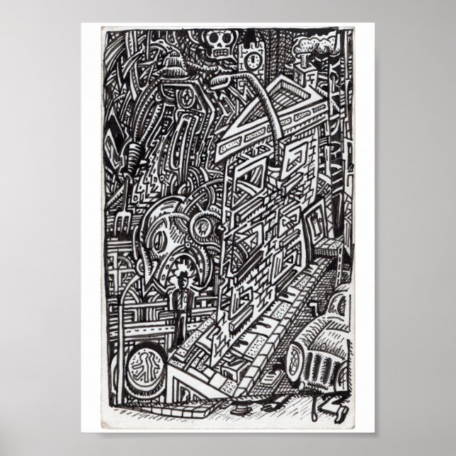 Poster Les mâchoires du destin (Devant)