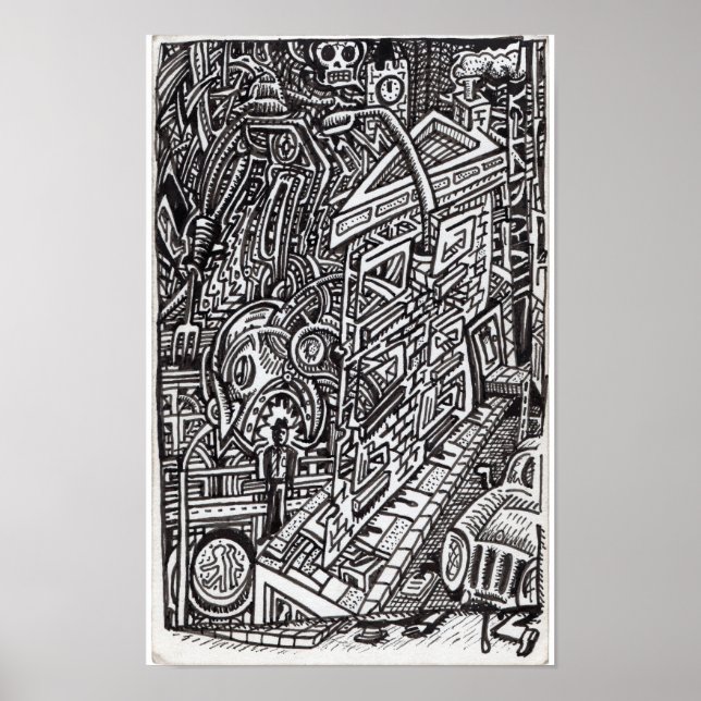 Poster Les mâchoires du destin (Devant)