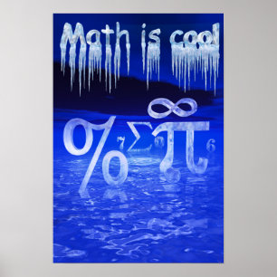Poster Les maths sont Cool !
