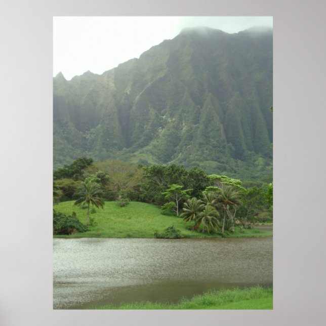 Poster Les montagnes de Ko'olau (Devant)