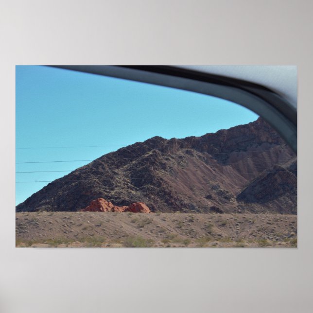 Poster Les montagnes du Nevada (Devant)