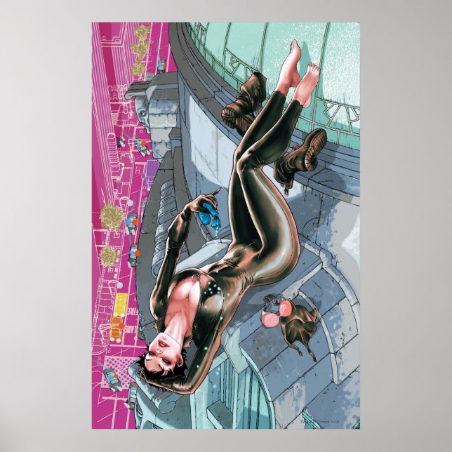 Poster Les nouveaux 52 - Catwoman #1 (Devant)