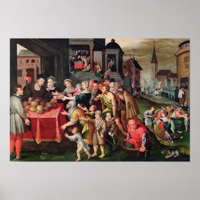 Poster Les oeuvres de la miséricorde (Devant)