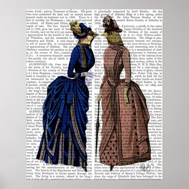 Poster Les Oiseaux De Potins (Devant)