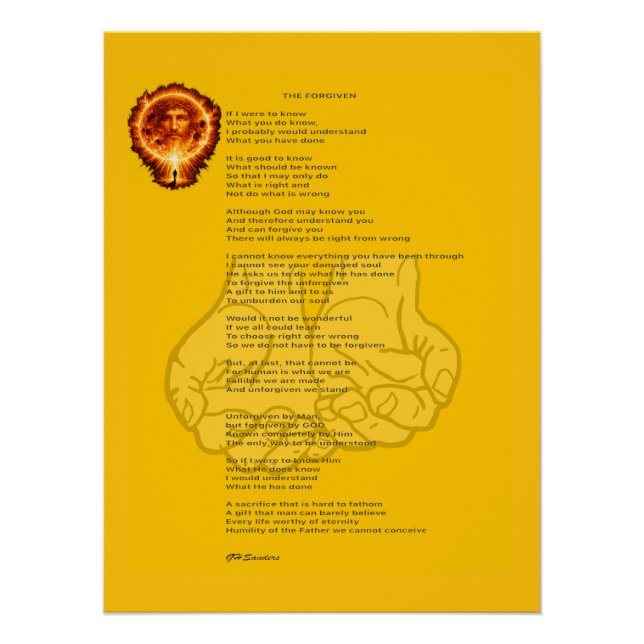 Poster Les pardonnés (Devant)