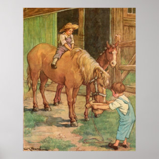 Poster Les premières scènes de ferme