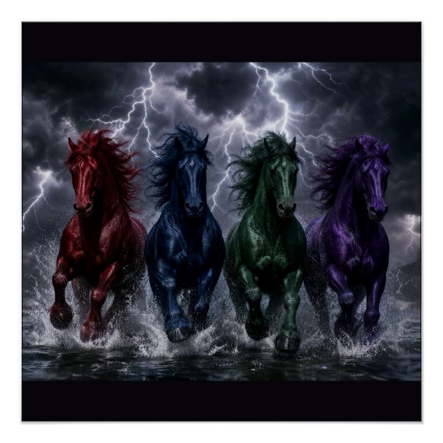 Poster Les Quatre Éléments  (Devant)