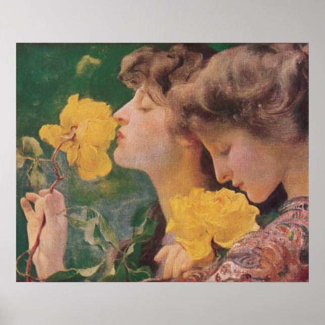 Poster Les quatre Roses de Frant Dvorak (Devant)