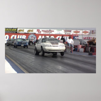 Poster Les règles de Mustang !