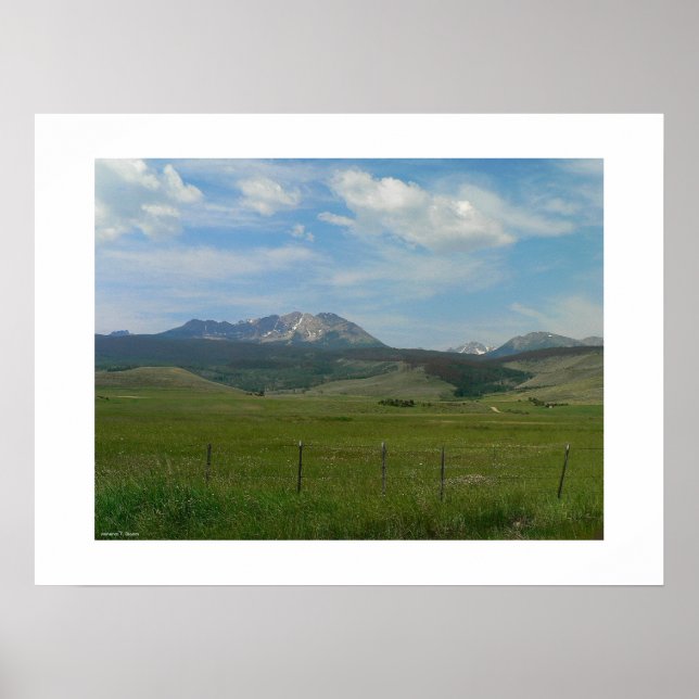 Poster Les Rocheuses (Devant)