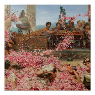 Poster Les Roses de Heliogabalus Sir Lawrence Alma-Tadema