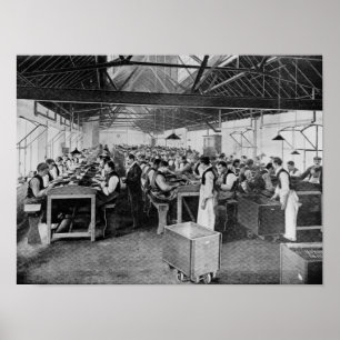 Poster Les services de fabrication de cigare