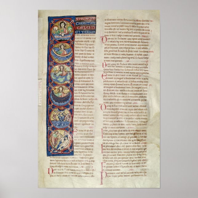 Poster Les six jours de la création (Devant)