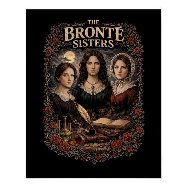 Poster Les Sœurs Brontë (Devant)