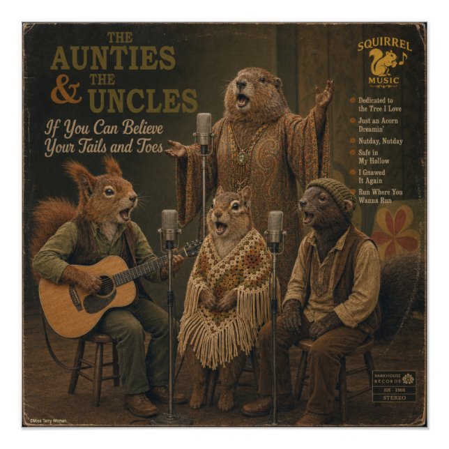 Poster Les Tantes et les Oncles : une parodie (Devant)