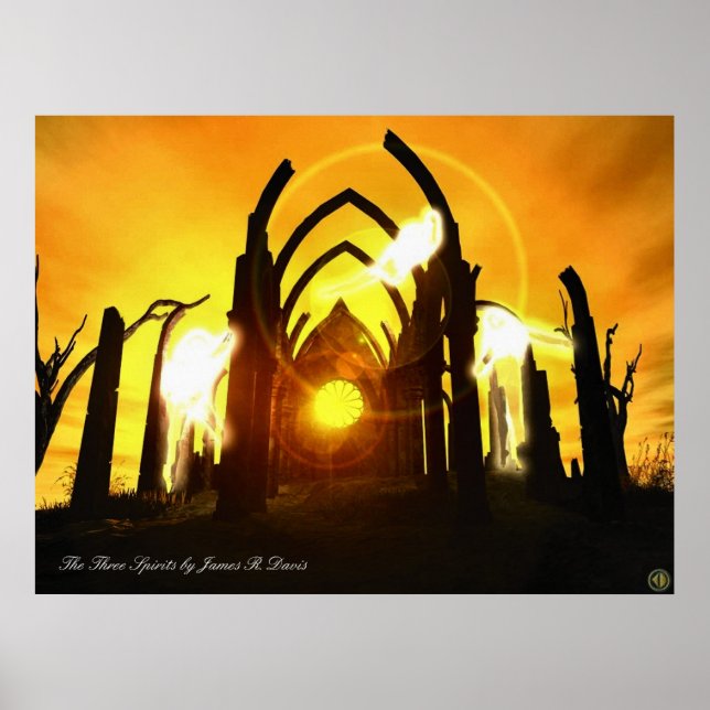 Poster Les Trois Esprits (Devant)