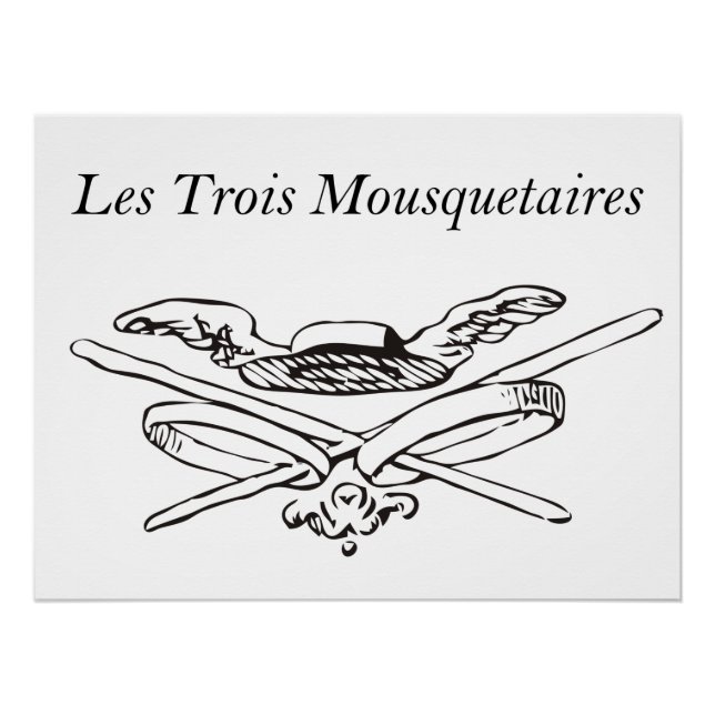 Poster Les Trois Mousquetaires - Les Trois Mousquetaires (Devant)