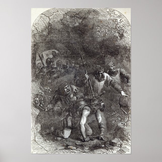 Poster Les troupes du Seigneur Montaigne (Devant)