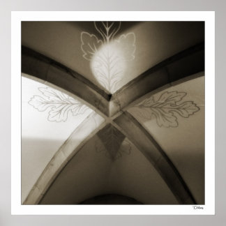 Poster Les voûtes de la cathédrale de Sheffield