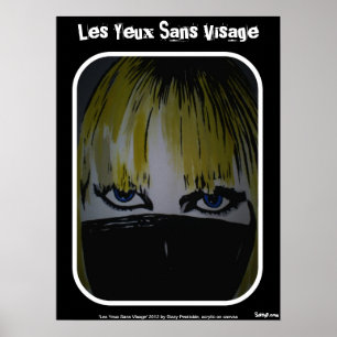 Poster 'Les Yeux Sans Visage'