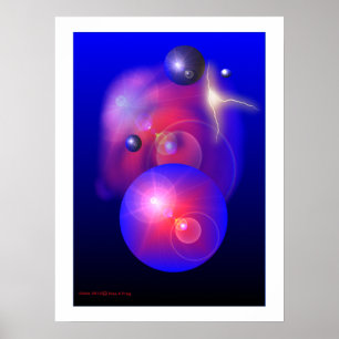 Poster L'espace, c'est là-bas (Poster)