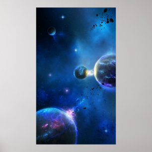 Poster L'espace heureux