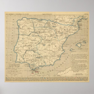 Poster L'Espagne 585 a 756