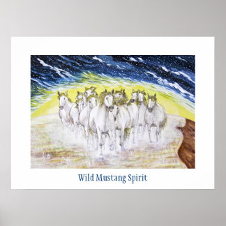 Poster L'esprit sauvage de Mustang