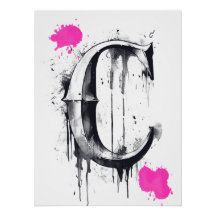 Lettre C - Typographie
