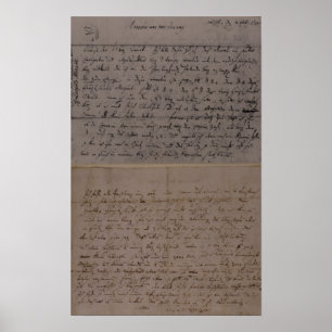 Poster Lettre de Leopold Mozart