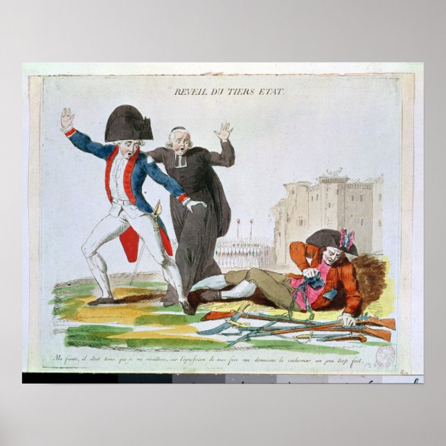 Poster L'éveil du troisième domaine, juillet 1789 (Devant)