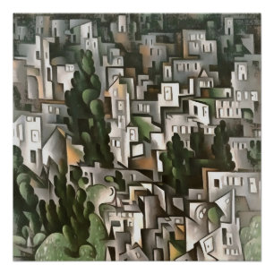 Poster Levissihan Kayakoy Fethiye Paysage Art