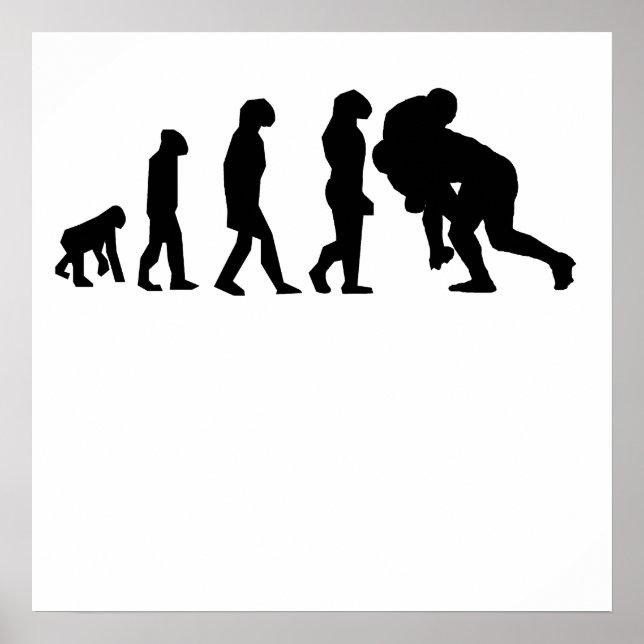 Poster L'évolution du Rugby Tackle (Devant)