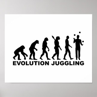 Poster L'évolution est en train de jubiler