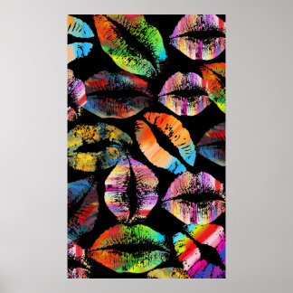 Poster Lèvres élégantes #8