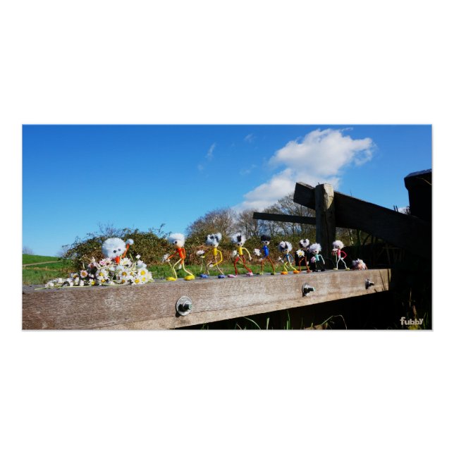 Poster L'exode de Fubby vers les félicitations. (Devant)